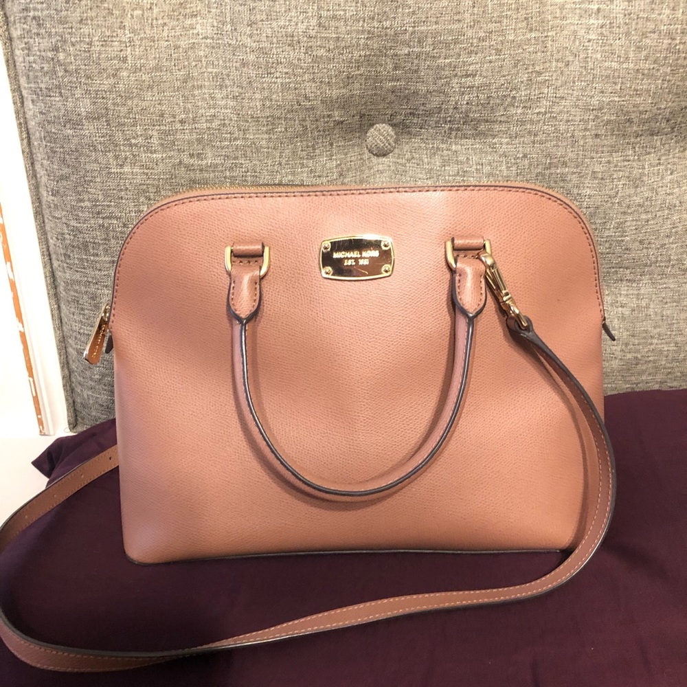 Dusty mauve Michael Kors Satchel Purse